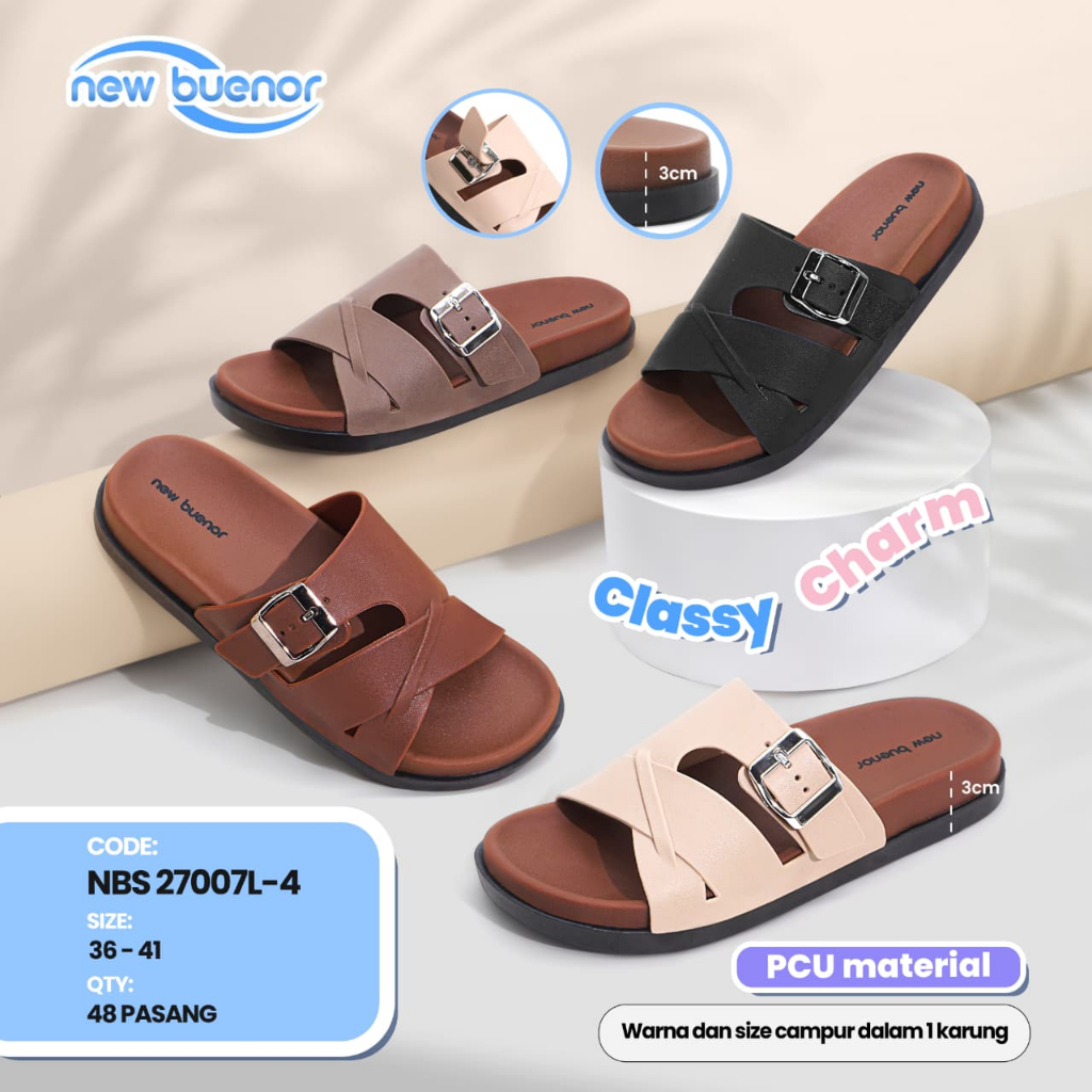 NEW BUENOR- Sandal Santai Premium