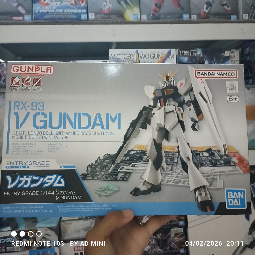 Entry Grade RX-93 V Gundam