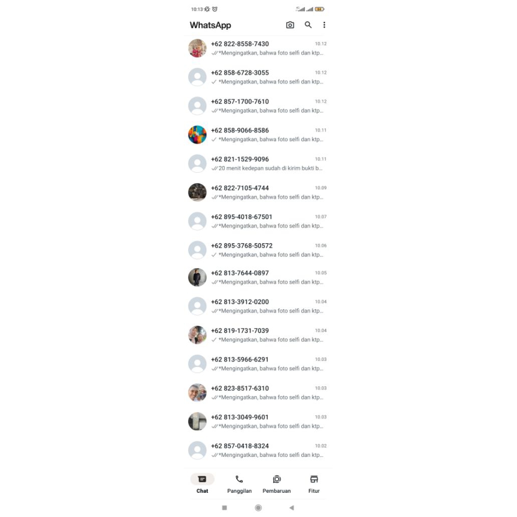 WhatsApp boosting blast trusted 100% plus kartu