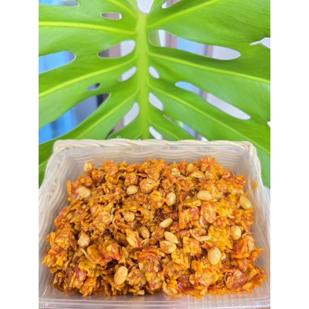 Sambal goreng kering teri tempe kacang