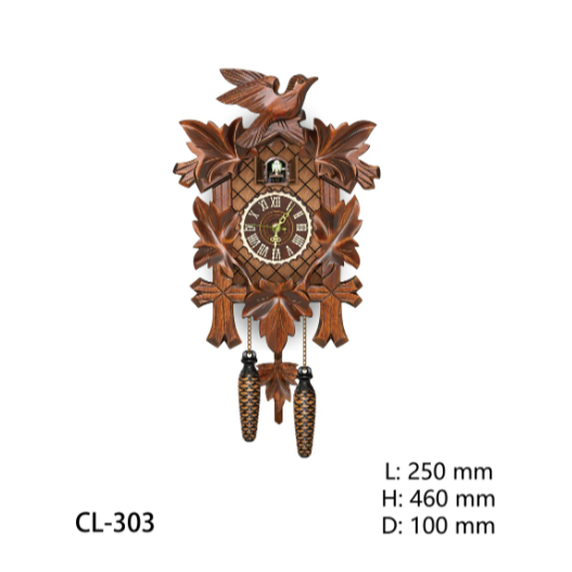 PROMO Cuckoo Clock Living Room Wall Clock Bird Cuckoo Alarm Clock