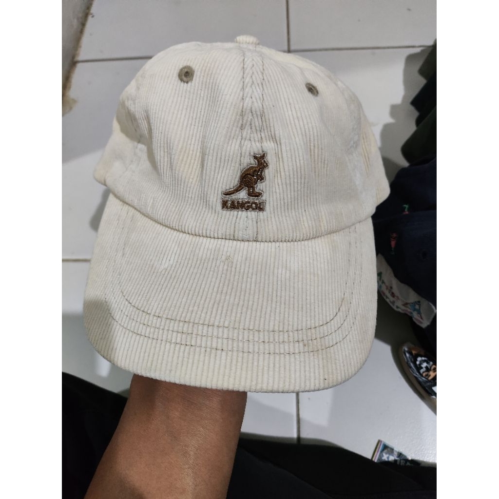 Kangol topi kangol Corduroy setelan embos kangol