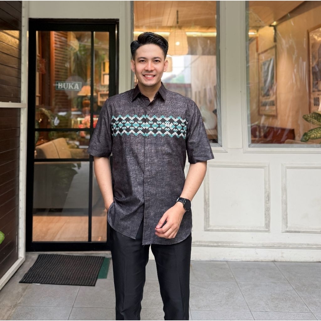 AL ZUBAIR BY JADDA_KEMKO (KEMEJA KOKO) LENGAN PENDEK