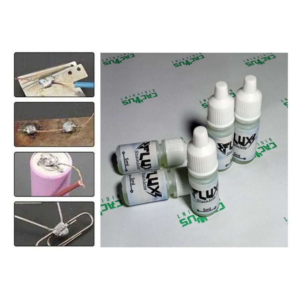 Flux Stainless Super Premium 5 ml Cair/Flux Stainless tetes