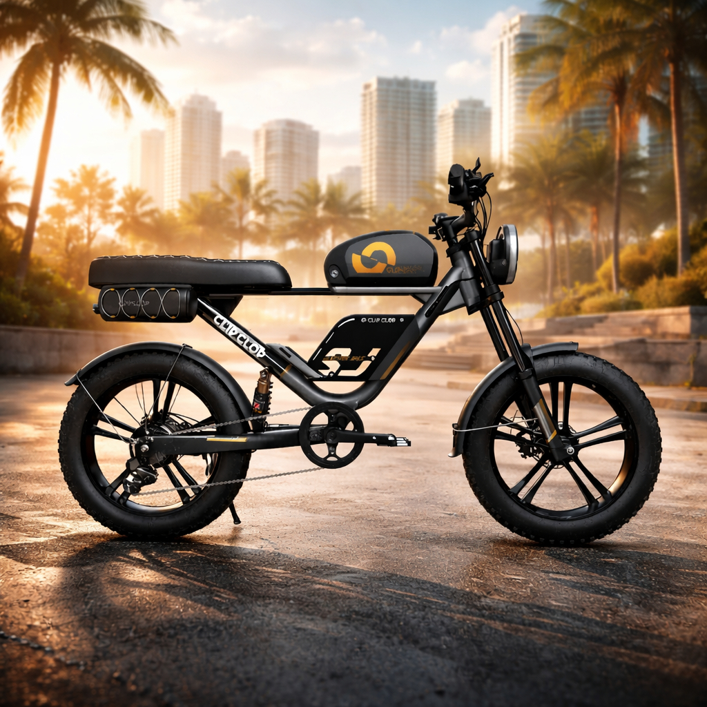 Sepeda Listrik Fat Bike 20 Inch Brushless Motor 18.2Ah 750W ClipClop L2