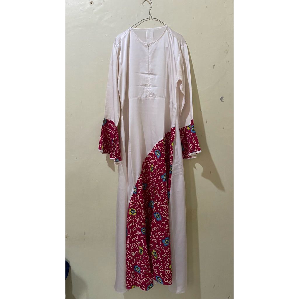 Preloved Gamis Kain Batik Bengkulu