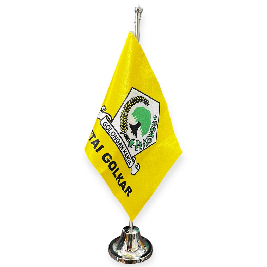 Lancar Jaya Advertising Ready Tiang Bendera Meja Stainles | Tiang Bendera Meja Instansi | Tiang Bend