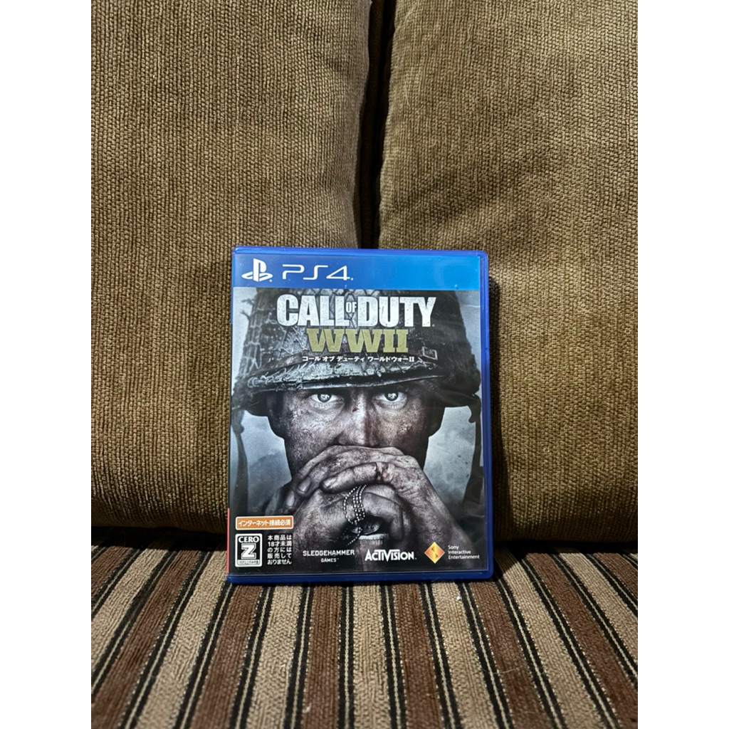 Bd Kaset Call Of Duty World War 2 ( Bahasa Japan ) Call Of Duty WWII Ps4 Games Playstation 4 Game Pe
