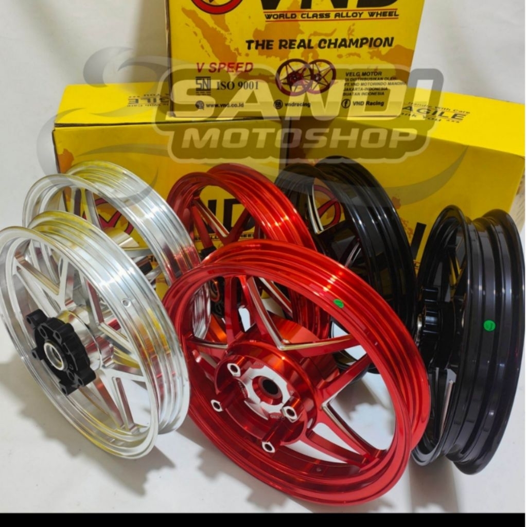 Velek Pelek Racing Vnd V Speed Pcx 160 Abs & Pcx 160 Cbs / Velg Vnd New Speed Pcx 160 Cbs & Pcx 160 