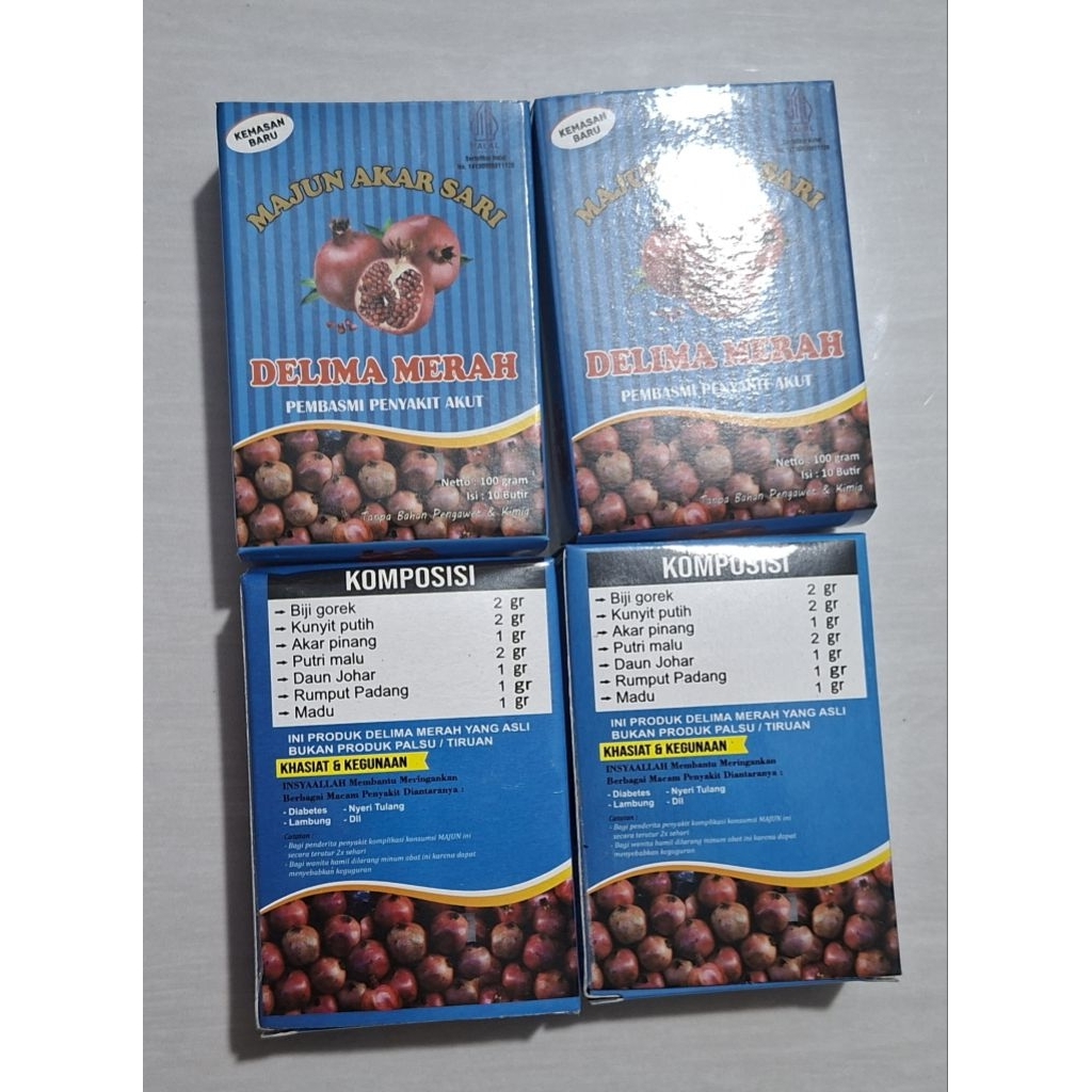 MAJUN AKAR SARI OBAT DIABETES KOTAK BIRU