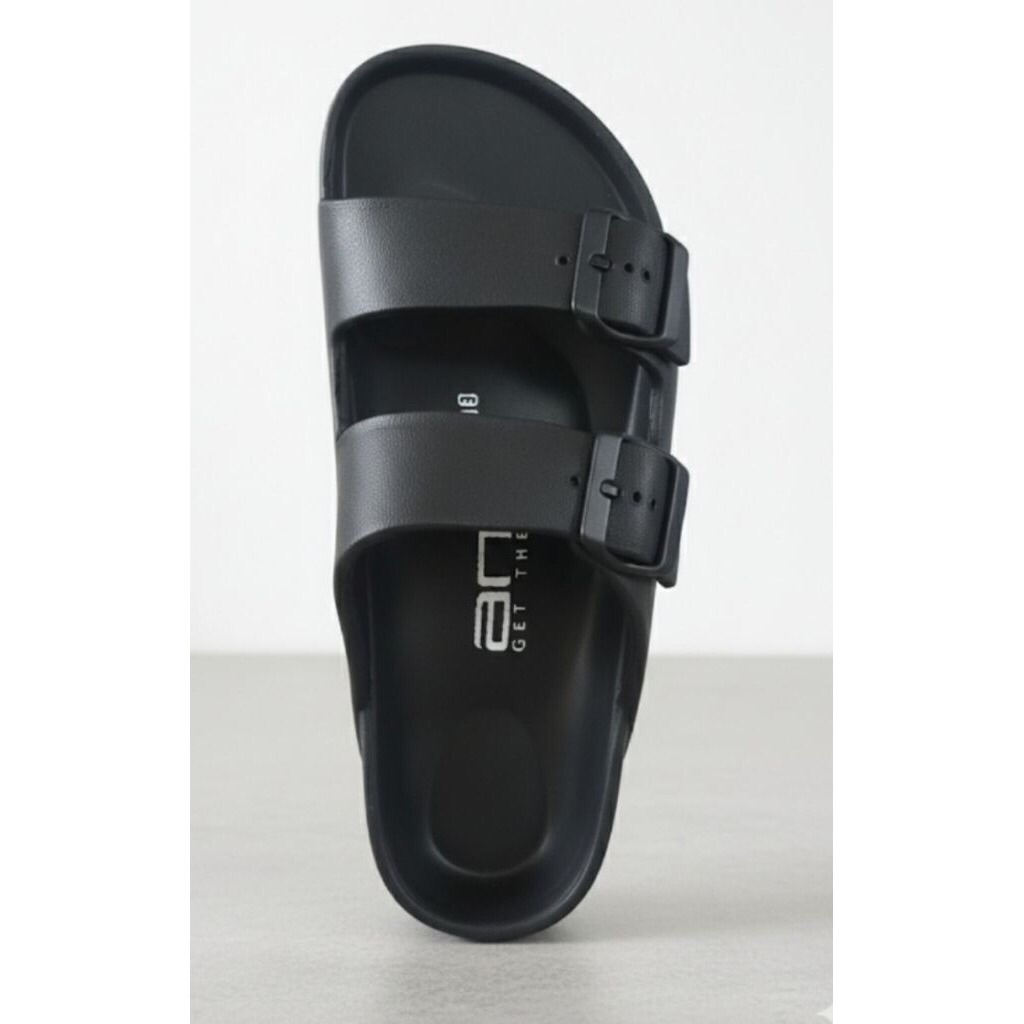 SANDAL ANDO SLOP DUA BAN TERBARU PRIA WANITA SANDAL KARET EVA SANDAL MURAH