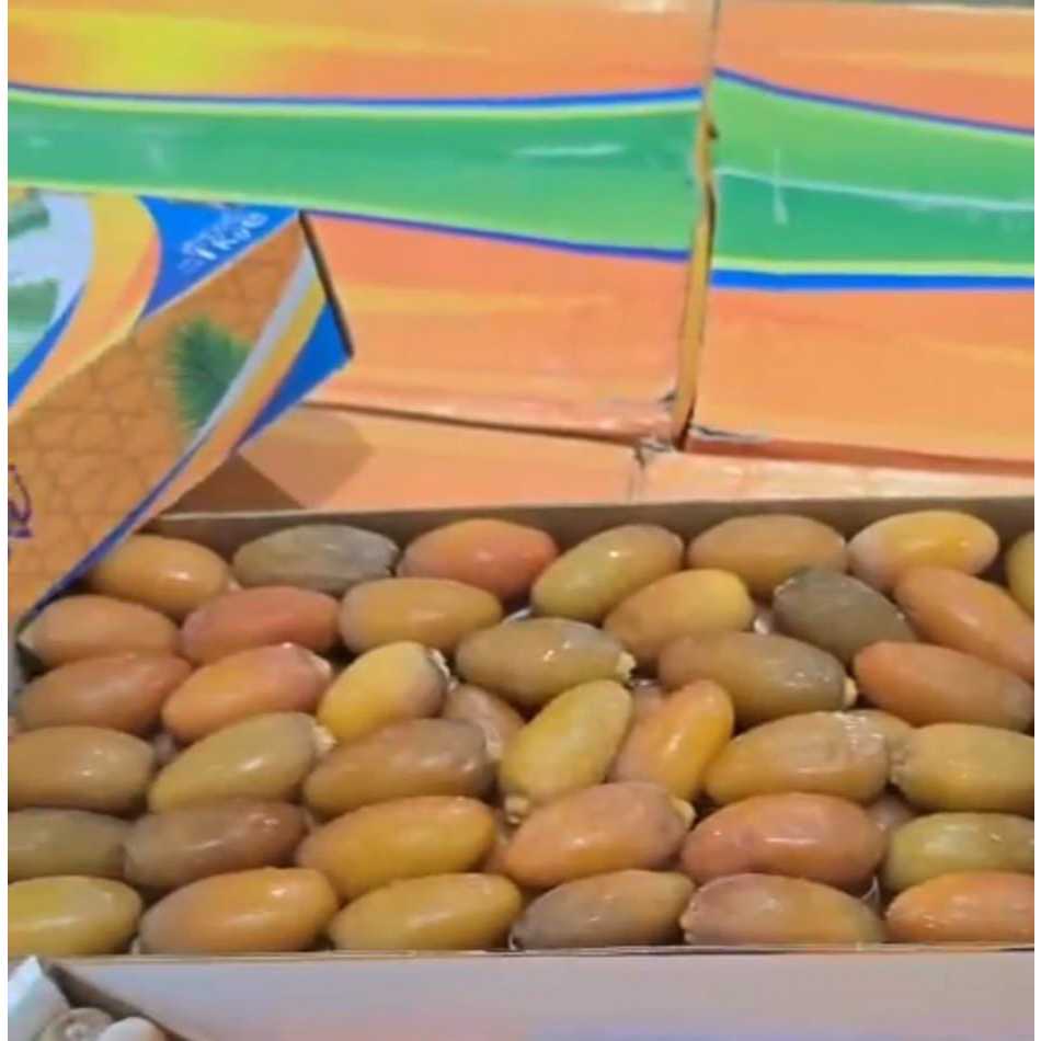 Kurma Ruthob Libyan 1KG Fresh Manis Lembut Premium Import