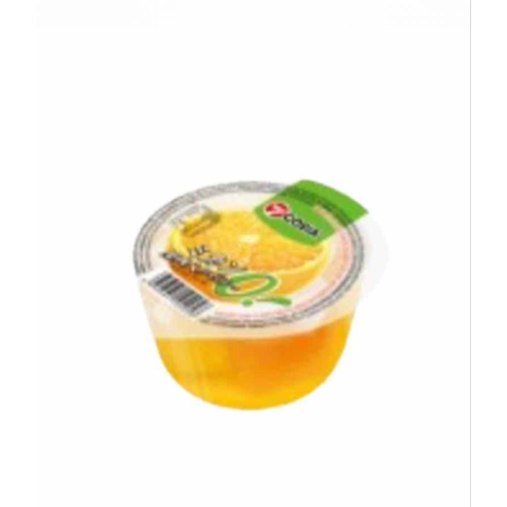 7 Cosia Pulp Puri Jelly Orange Cup 200 gr