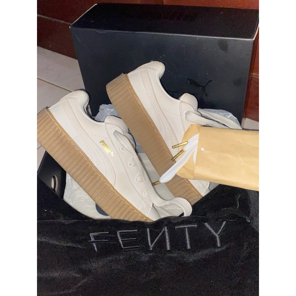 sepatu puma ori preloved like new - puma fenty