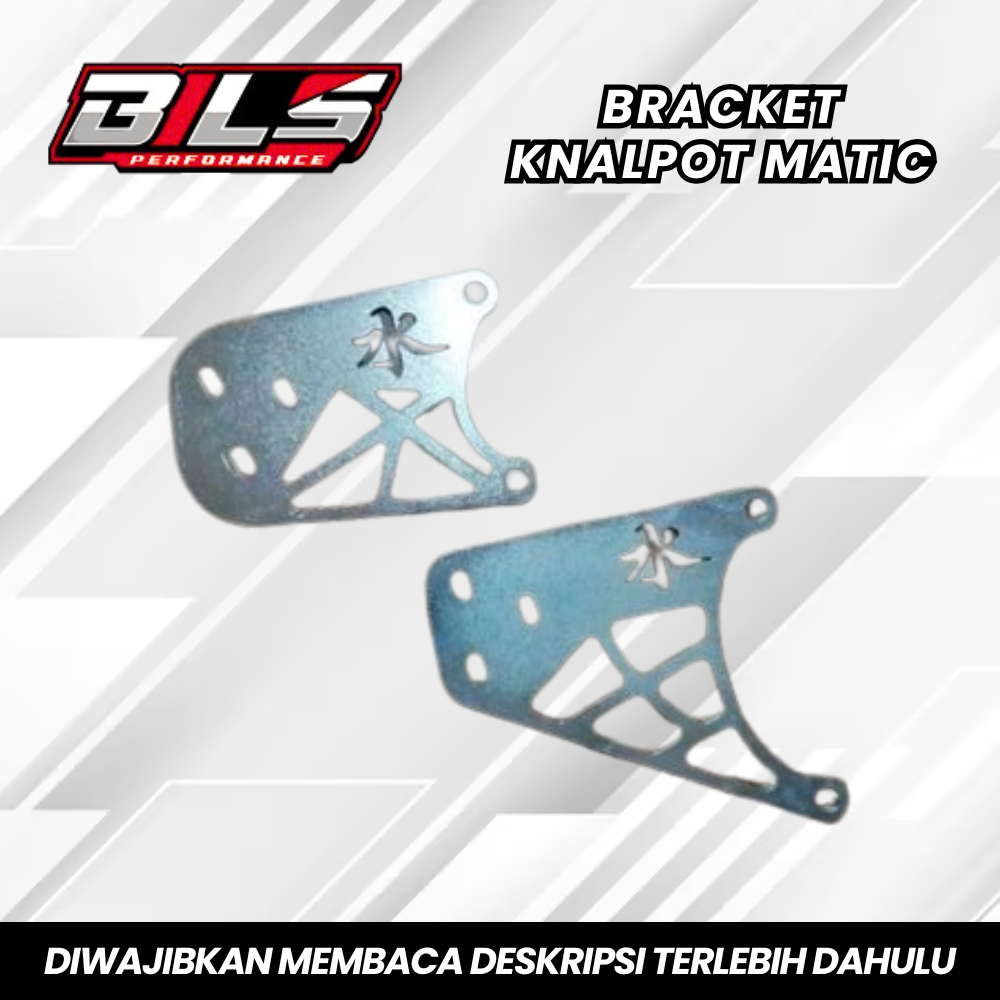 BRACKET KNALPOT STD RACING MATIC