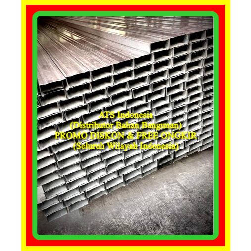 BESI BAJA CNP SNI/ BESI PROFIL BAJA CNP /TEBAL 1,6 mm – 3,2 mm / 60x30x10/75x35x15/75x45x15/100x50x2