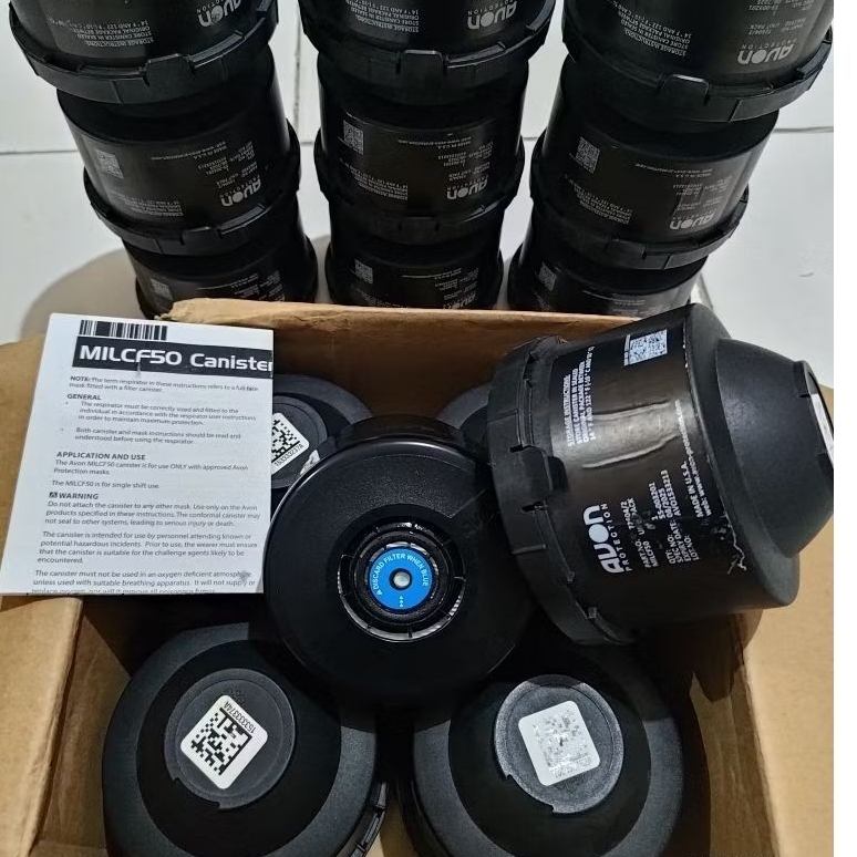 Gas mask Avon MILCF50 filter