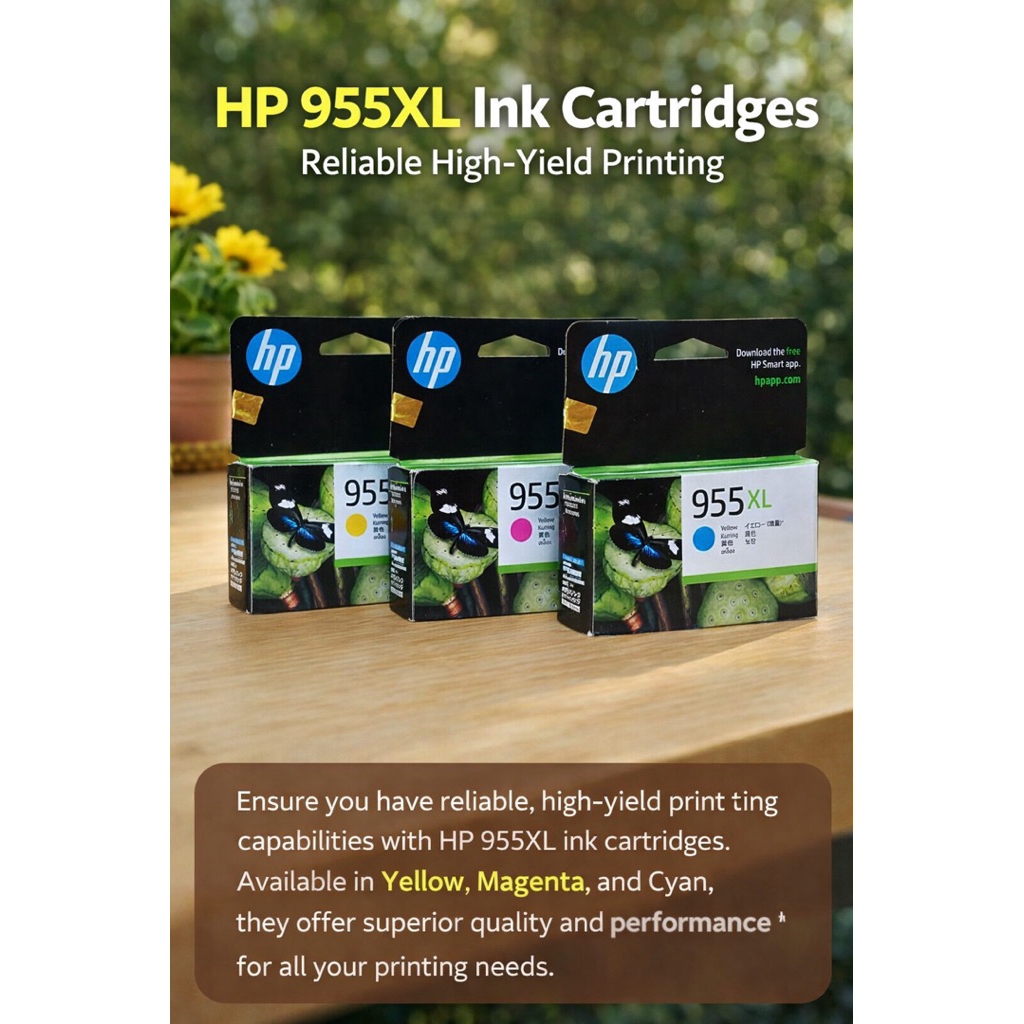Tinta Printer HP 955xl BK/CYAN/MAGENTA HP 8210 HP OfficeJet Pro 8216/8218 Printer HP OfficeJet Pro 7