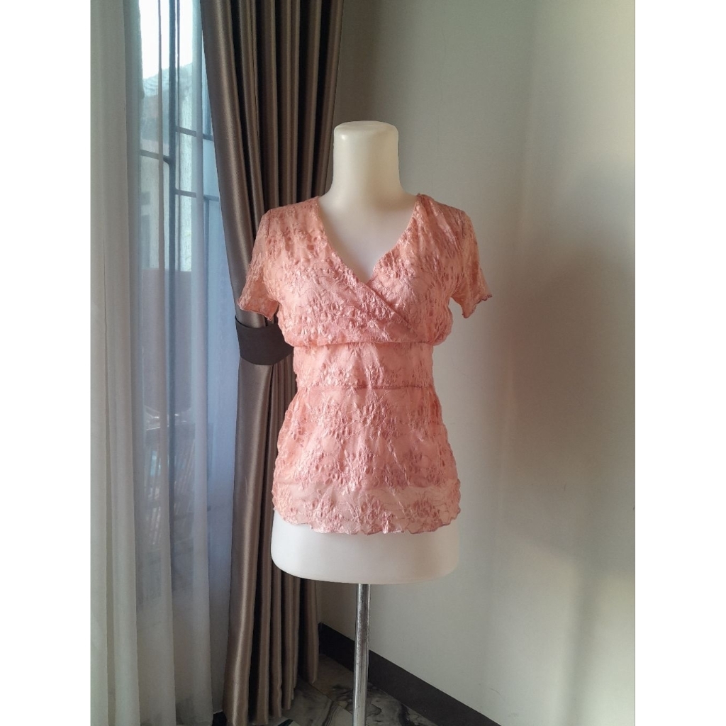 Kimono Blouse Brukat, Kimono Brukat, Blouse Brukat