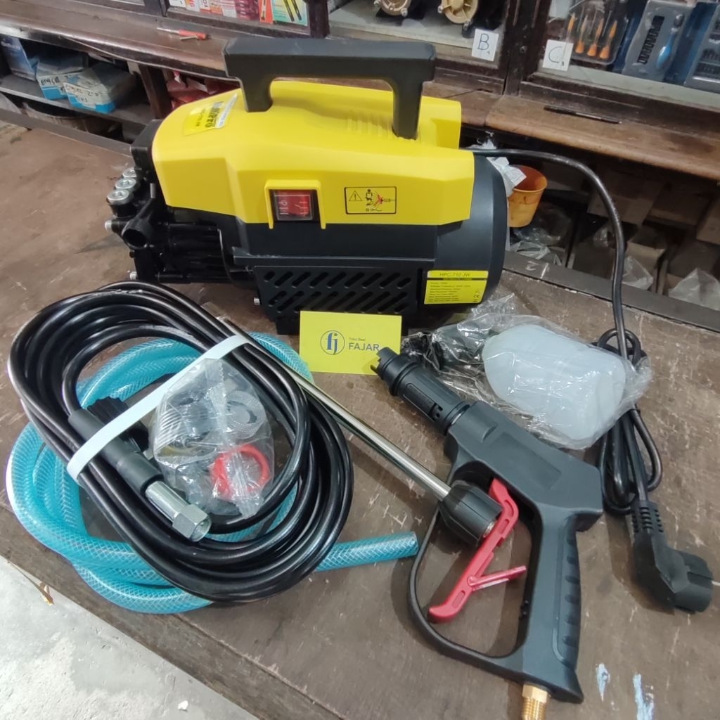 High pressure jet cleaner HPC 710 JW Multipro 700 watt mesin cuci doorsmeer tekanan tinggi untuk mot