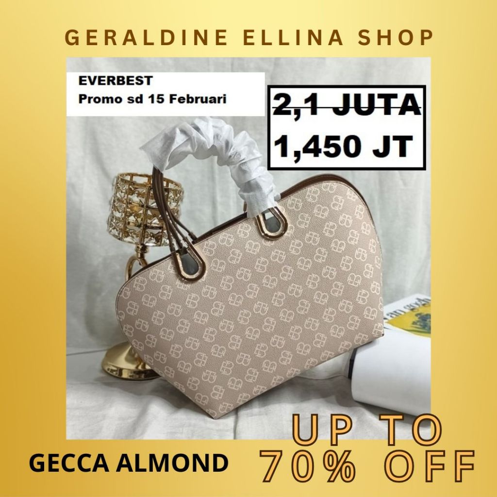 Tas EVERBEST Wanita 100% original SALE tote bag seri GECCA