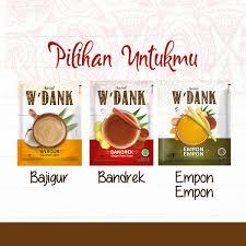 [SDW] pekanbaru/Nutrisari Wedang Bajigur Coconut Latte Wedang Bandrek W'dank Sachet 10x15gr