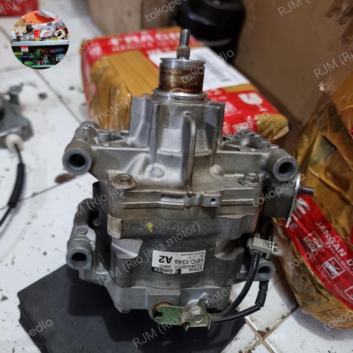 KOMPRESOR COMPRESOR AC ONLY HONDA BRIO ORIGINAL