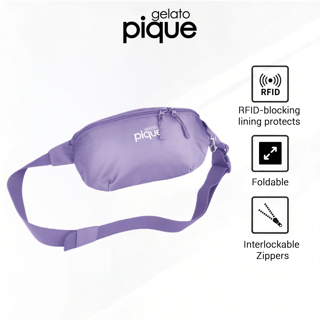 Tas Selempang Warna Ungu Pria & Wanita