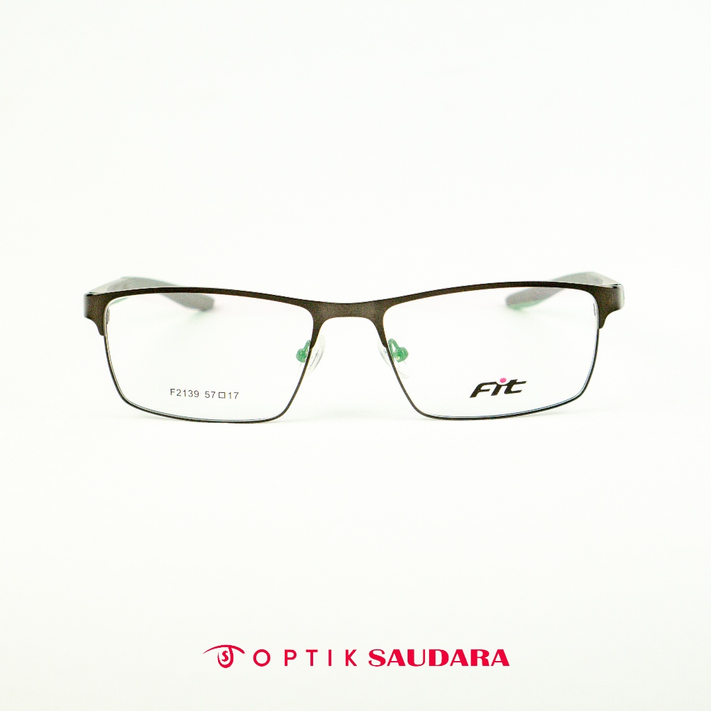 Optik Saudara - Kacamata Pria Model Kotak Fashionable F F2139 C3 57