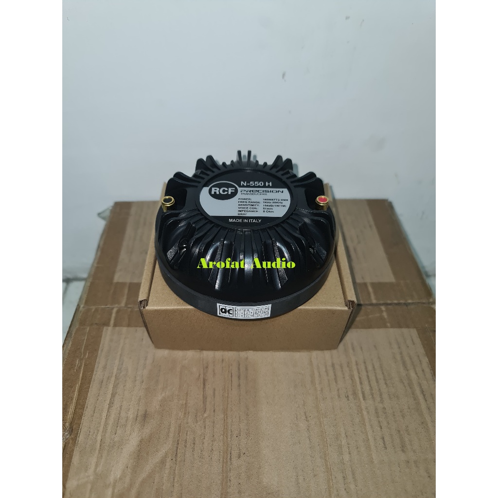 Tweeter RCF N550H / Driver Tweeter N550 H Model Baut / N550h