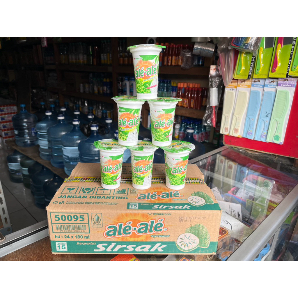 Ale Ale Sirsak 180 ML cup 24x180