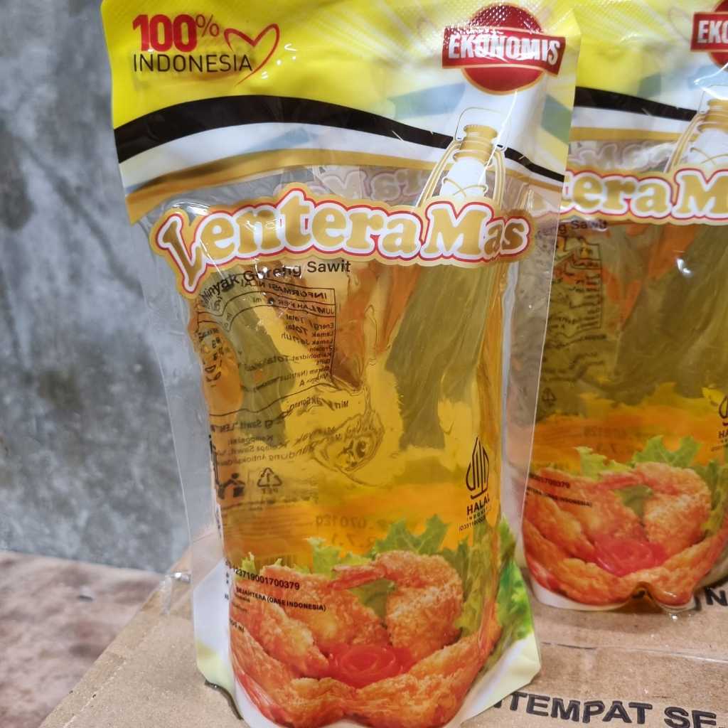 1 pcs Minyak Goreng Lentera Mas 400mL (Kemasan Ekonomis) Pouch ecer dan grosir