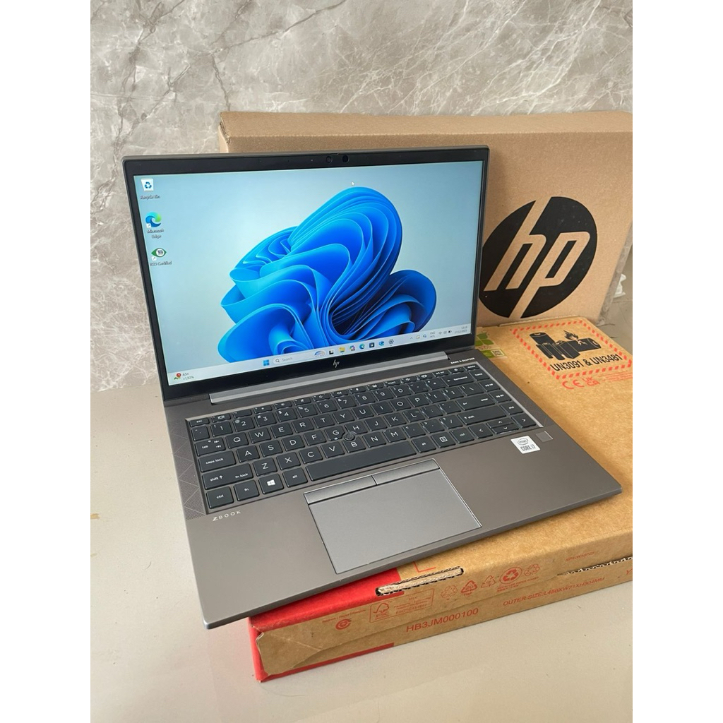 HP Zbook Firefly 14 G7 Workstation Core i7 10510U Ram 16 Nvme 256 Touchscreen