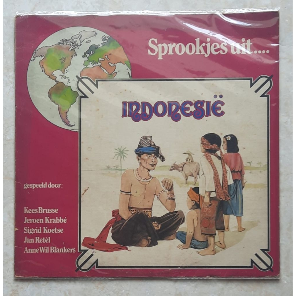 Vinyl Piringan Hitam 12 Inch Sprookjes Uit