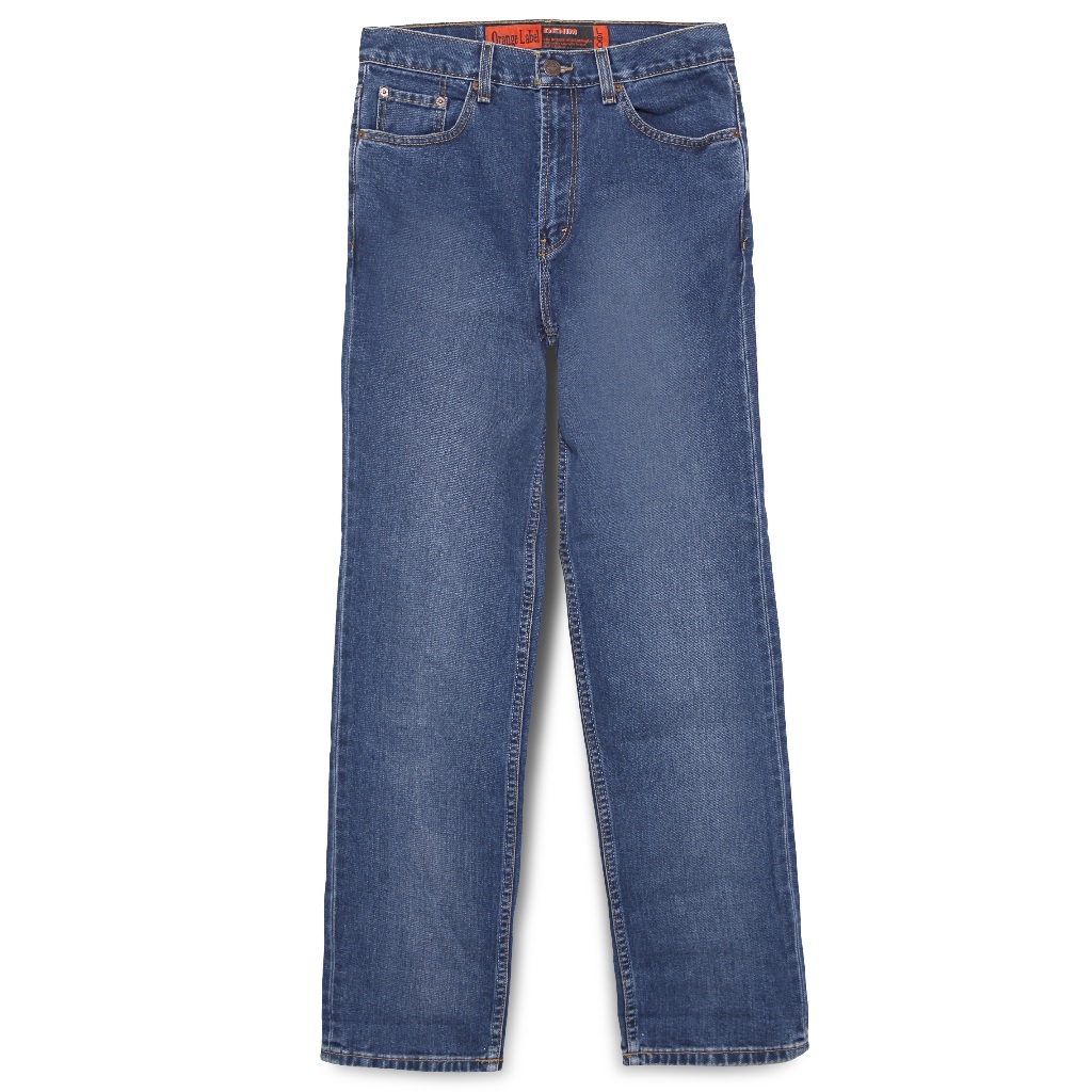 Celana Panjang LEA Jeans 606 - Regular Fit BASIC Series Medium Indigo 14,5 Oz 606015490