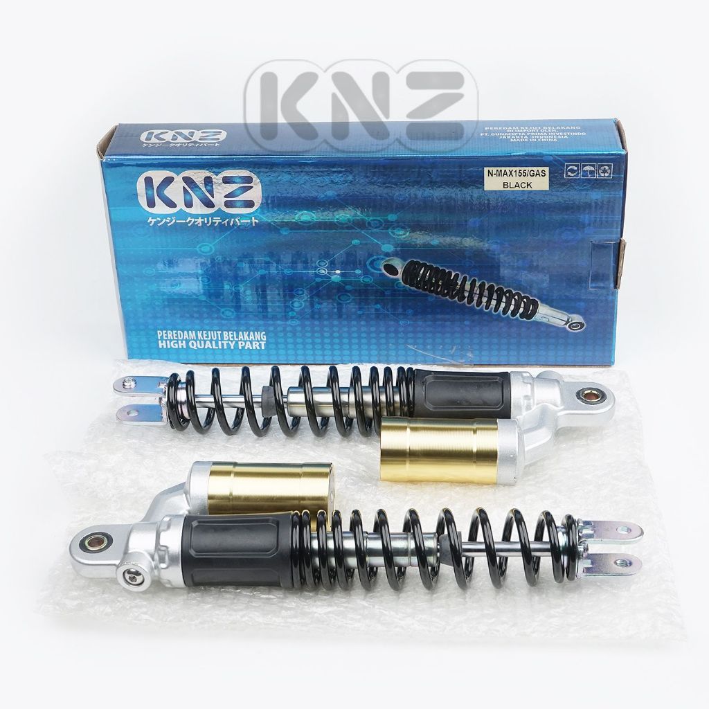 SHOCKBEKER SHOCK BELAKANG + TABUNG NMAX 155 2DP BLACK KNZ