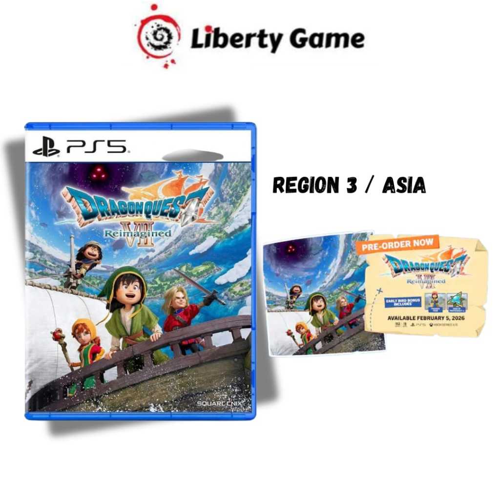 PS5 Dragon Quest VII Reimagined / Dragon Quest 7 Remake / Dragon Quest 7 Reimagine