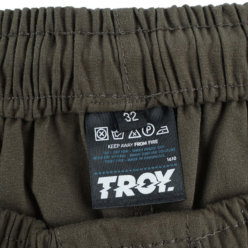 Troy Company Boardshort Olive Libraria - Celana Pendek Olive BBC 3207