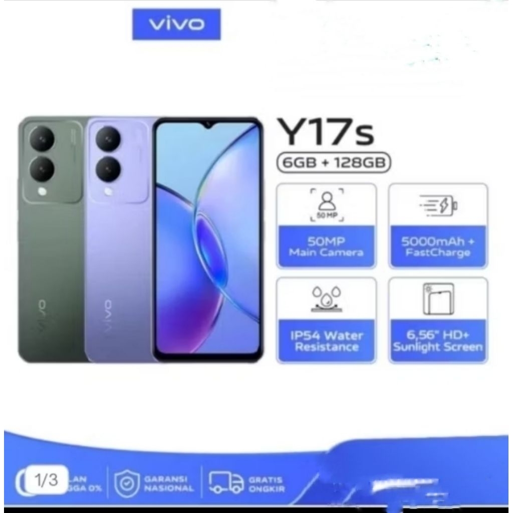 HP VIVOY17S ram 4/128gb original resmi