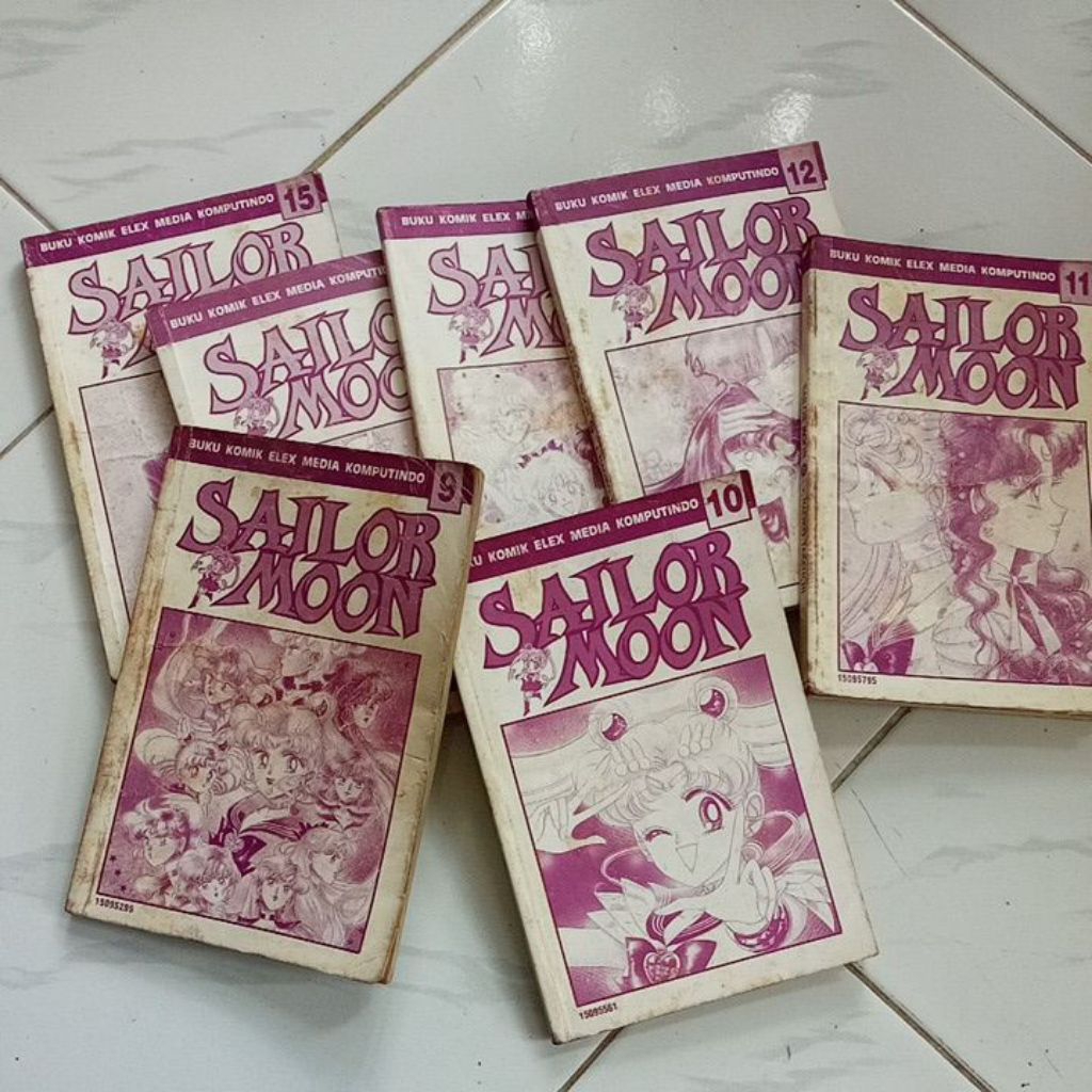 Komik jadul Sailormoon cabutan