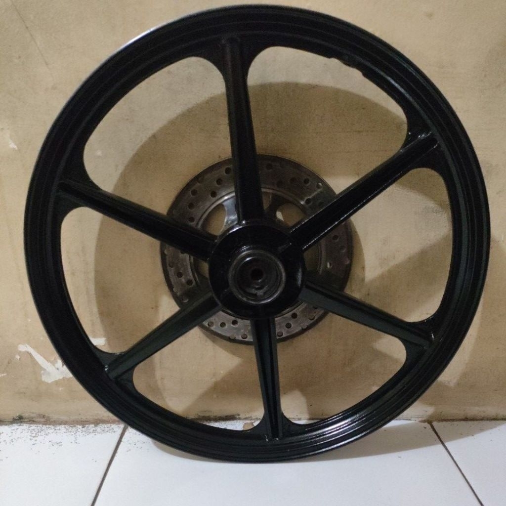 velk velg racing depan venom palang 6 Supra x lama bekas