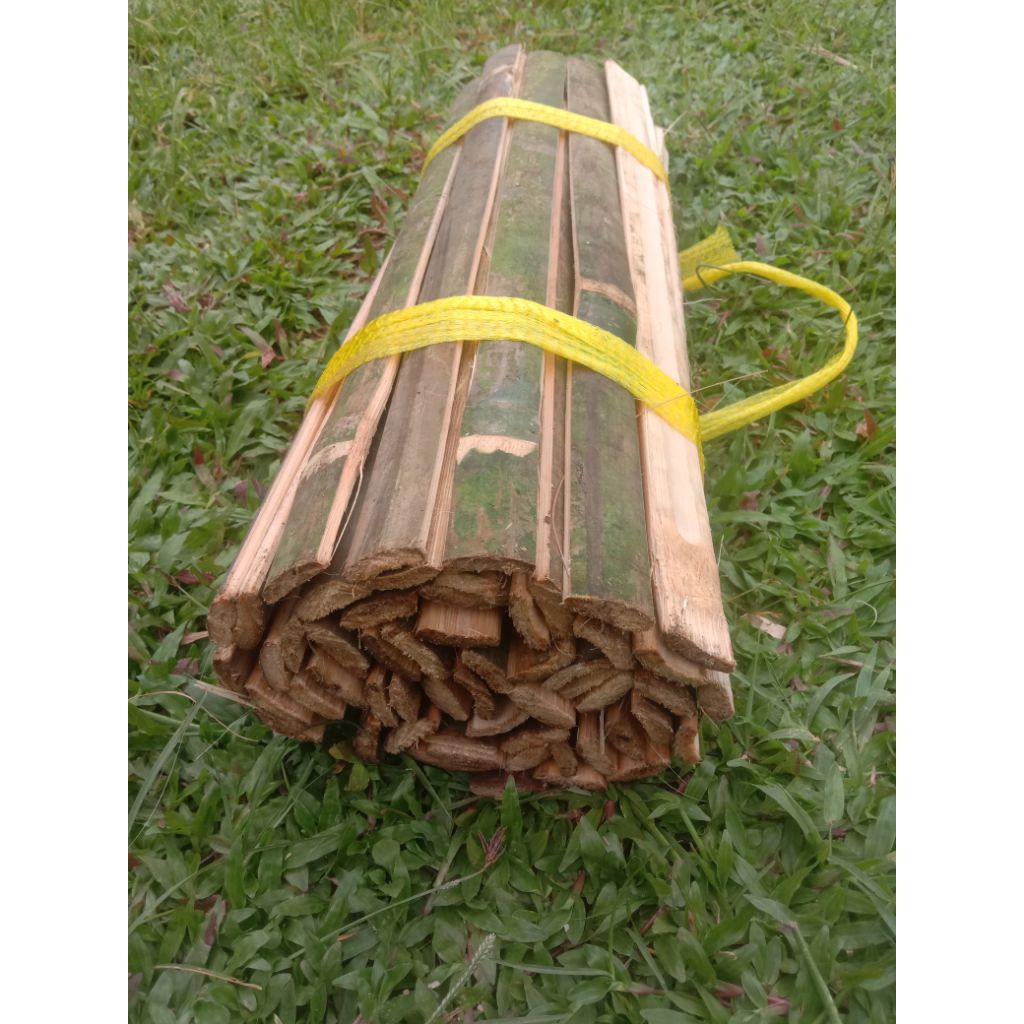 BAMBU Belah super tua untuk pagar bambu ajir tanaman dll