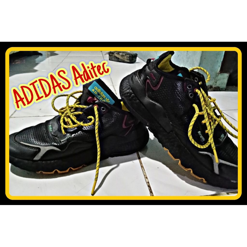 Sepatu Adidas Nite Jogger Aditech Second