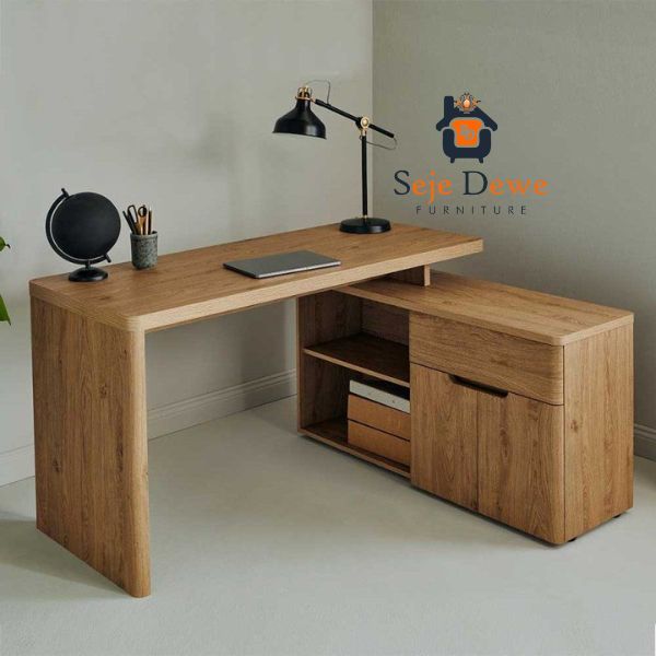 Modern Meja kerja L shape