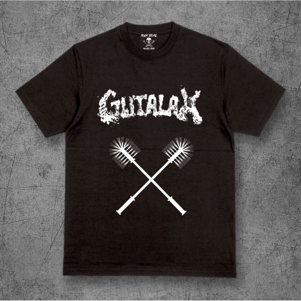 Tshirt Gutalax Buttman X rock store premium