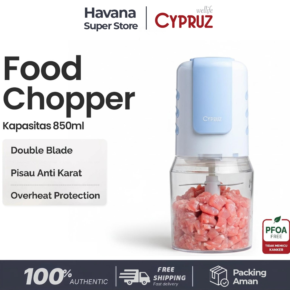 NEW Food Processor Penggiling Makanan Cypruz Chopper Pelumat Daging