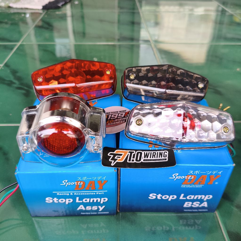 STOPLAMP CB BSA | STOPLAMP CB ASSY | STOPLAMP CB MONKEY | LAMPU STOPAN DAY | LAMPU STOP STOPLAMP BEL
