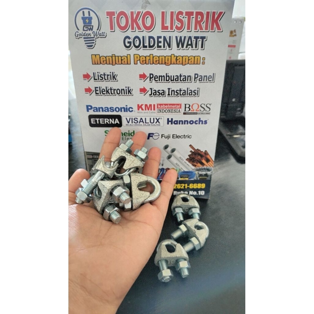 Klem Sling 10mm /Kuku Macan 10mm