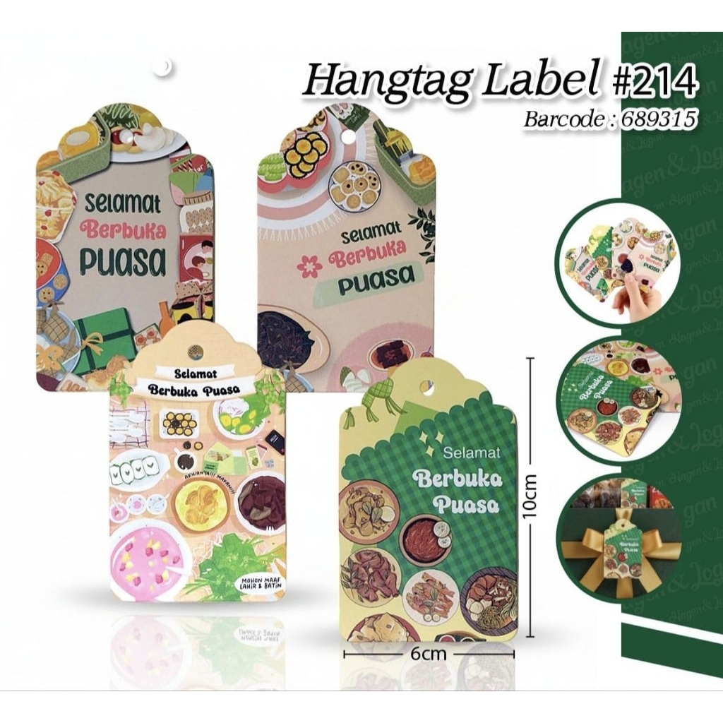 Hang Tag Selamat Berbuka Puasa