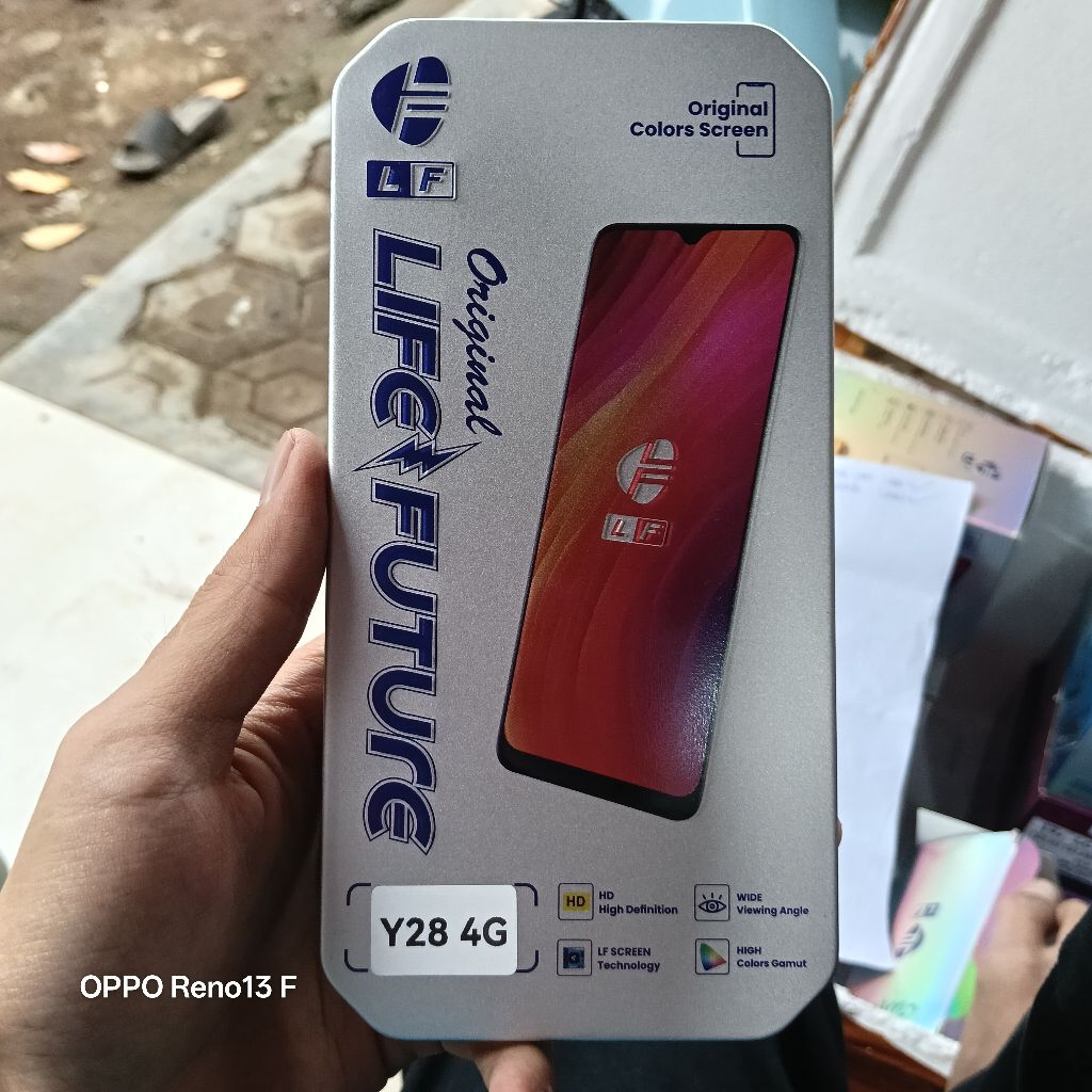 LCD VIVO Y28 LF SILVER FULLSET LCD TOUCHSCREEN